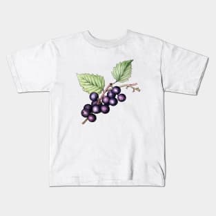 Blackcurrant Art Kids T-Shirt